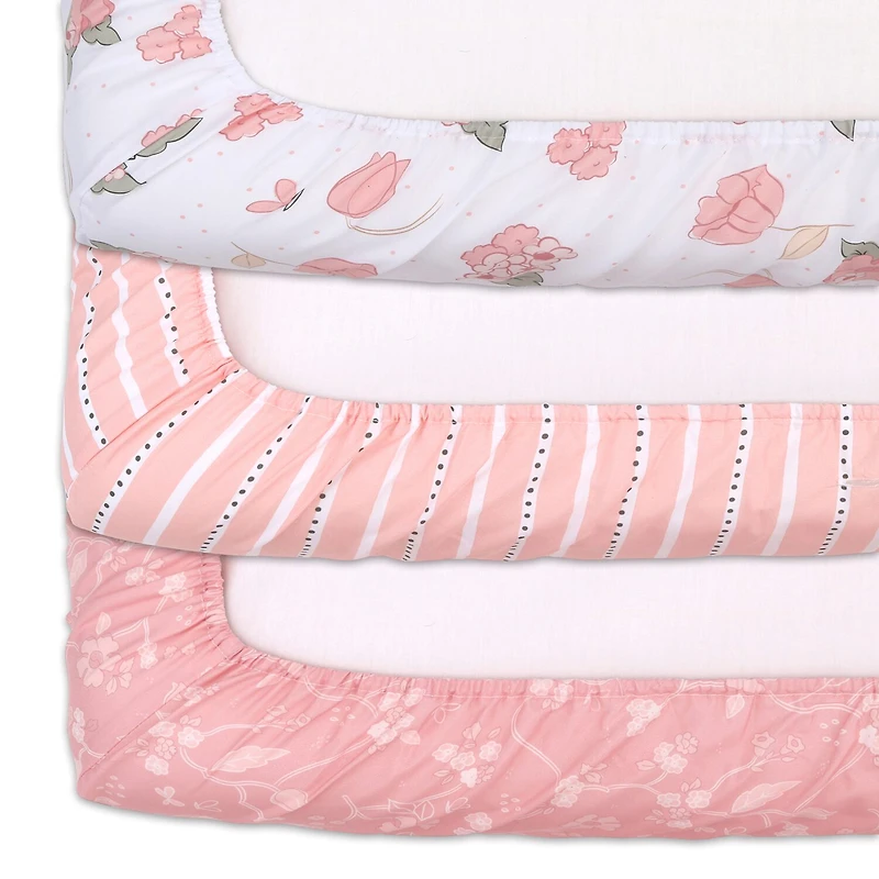 The Peanutshell Wildest Dreams 3-pc. Changing Pad Cover