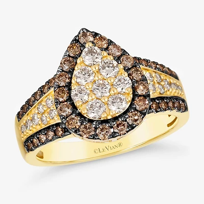 Le Vian® Ring featuring 1/2 CT. Nude Diamonds™ Chocolate Diamonds® set 14K Honey Gold™