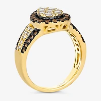 Le Vian® Ring featuring 1/ CT. Nude Diamonds™ Chocolate Diamonds® set 14K Honey Gold