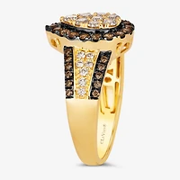 Le Vian® Ring featuring 1/ CT. Nude Diamonds™ Chocolate Diamonds® set 14K Honey Gold