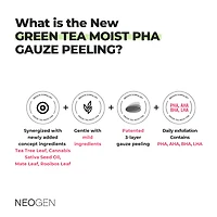 Neogen Dermalogy Green Tea Moist Pha Gauze Peeling