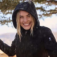 Free Country Womens Hooded Water Resistant Midweight Softshell Jacket