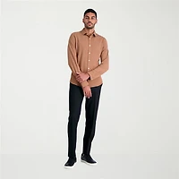 Haggar JMH Mens Slim Fit Dress Flat Front Pant