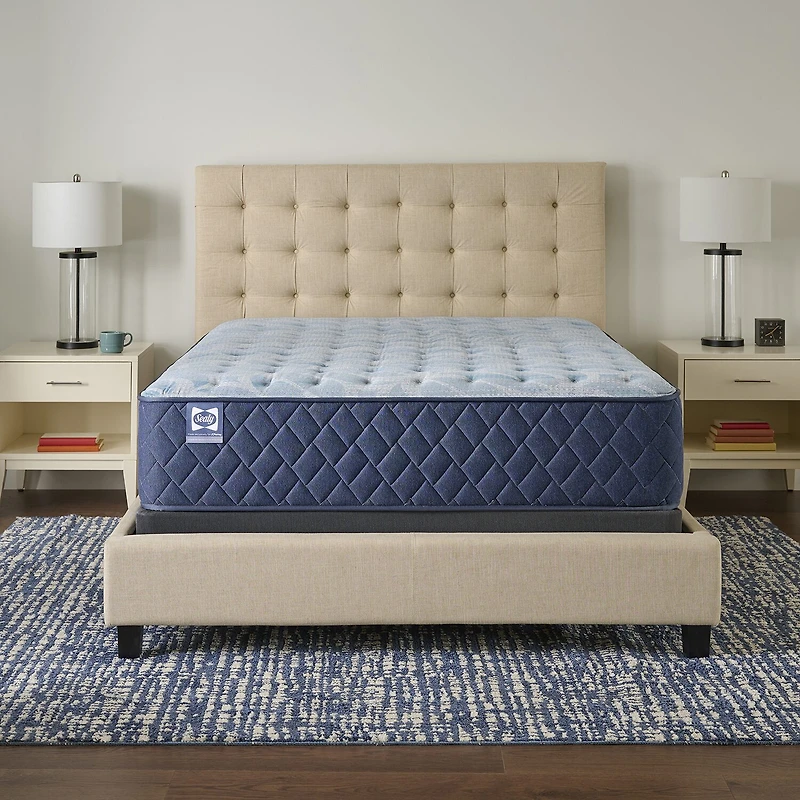 Sealy Cleburne 12.5" Firm Tight Top - Mattress + Box Spring