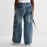 Forever 21 Womens Juniors Plus Low Rise Loose Fit Jean
