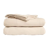 Awesome Home™ Jersey Wrinkle Resistant Deep Pocket Sheet Set