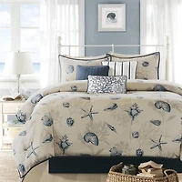 Madison Park Nantucket Coastal 7-pc. Cotton Printed Comforter Set