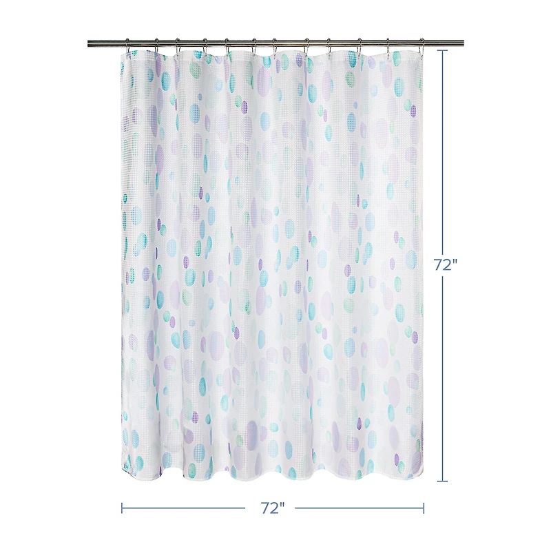 Awesome Home™ Painter Dots Dobby Shower Curtain