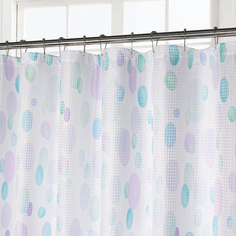 Awesome Home™ Painter Dots Dobby Shower Curtain