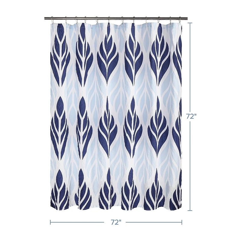 Awesome Home™ Leaf Medallion Recycled Shower Curtain
