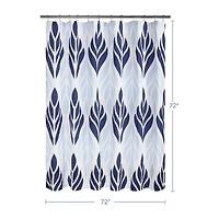 Awesome Home™ Leaf Medallion Recycled Shower Curtain