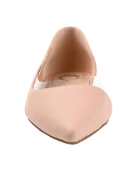 Journee Collection Mikki Womens Pointed Closed Toe Ballet Flats
