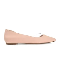 Journee Collection Mikki Womens Pointed Closed Toe Ballet Flats