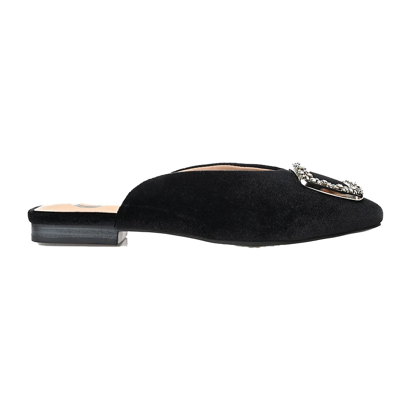 Journee Collection Sonnia Womens Square Closed Toe Mules