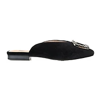 Journee Collection Sonnia Womens Square Closed Toe Mules