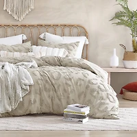 Peri Home Chenille Leopard Midweight Comforter Set