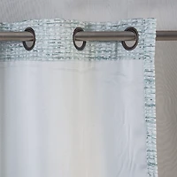 Max Blackout Alexandria Grommet Top Energy Saving 100% Single Curtain Panel