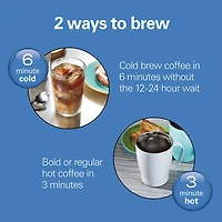 Hamilton Beach Convenient Craft Rapid Cold Brew & Hot Coffee Maker