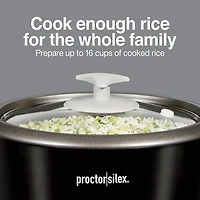 Proctor Silex 16 Cup Rice Cooker & Steamer