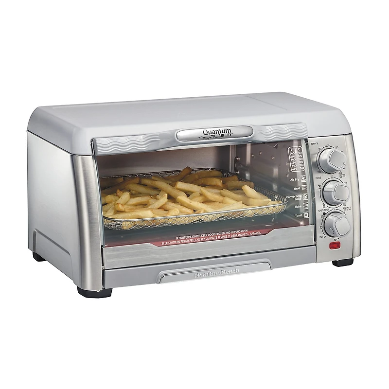 Hamilton Beach Air Fryer Toaster Oven with Quantum Air Fry™ Technology