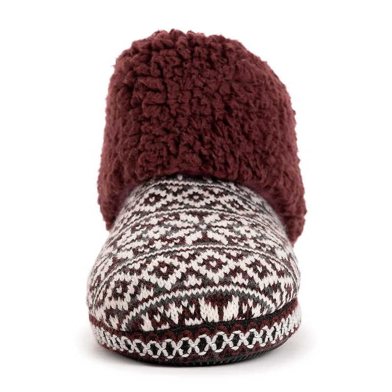 Muk Luks Melinda Womens Bootie Slippers