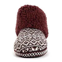 Muk Luks Melinda Womens Bootie Slippers