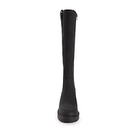 Muk Luks Womens Sloane Wedge Heel Dress Boots