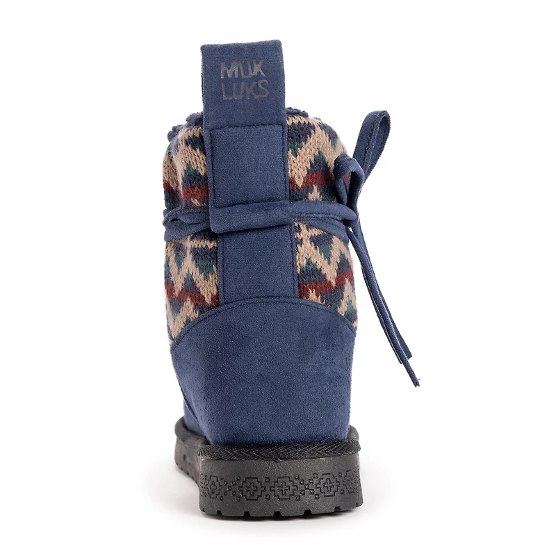 Muk Luks Womens Teenie Flat Heel Winter Boots