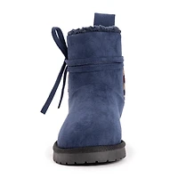 Muk Luks Womens Teenie Flat Heel Winter Boots