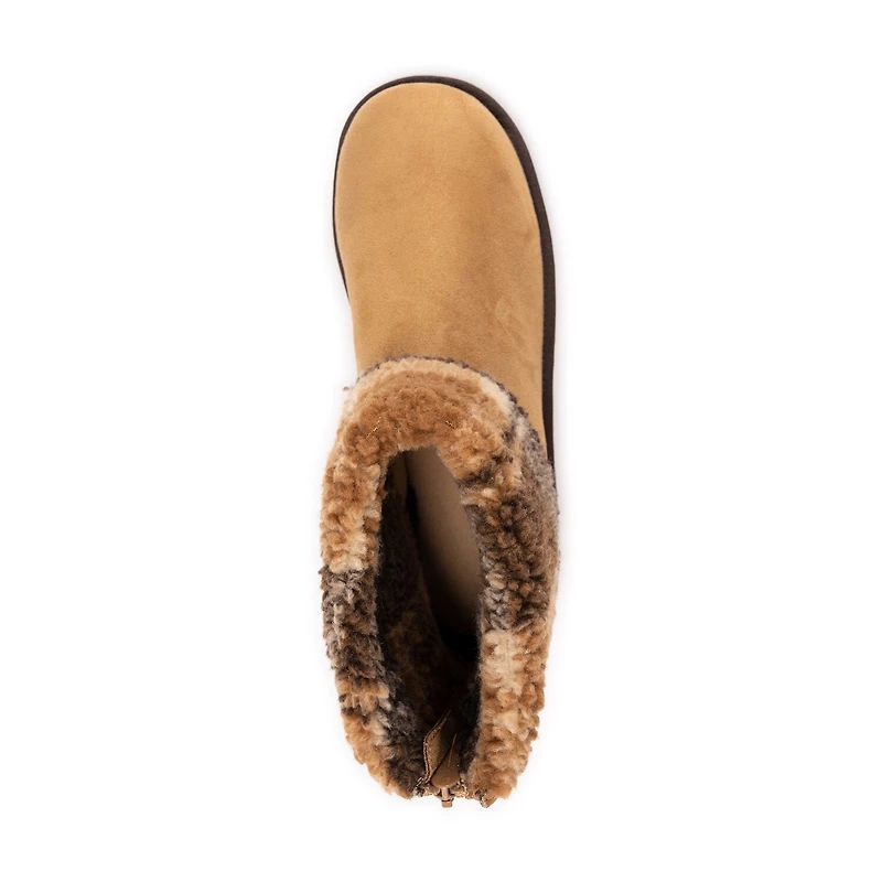 Muk Luks Womens Clover Flat Heel Winter Boots