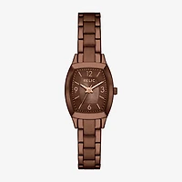 Relic By Fossil Womens Brown Stainless Steel Bracelet Watch Zr34663