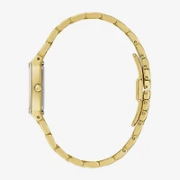 Bulova Our Lady Of Guadalupe / Nuestra Señora De Guadalupe Womens Diamond Accent Gold Tone Stainless Steel Bracelet Watch 97p140lg