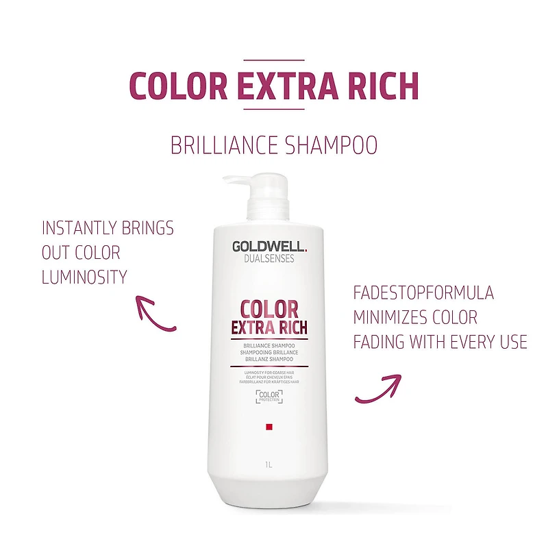 Goldwell Dualsensescolor Extra Rich Brilliance Shampoo 33.8 oz.