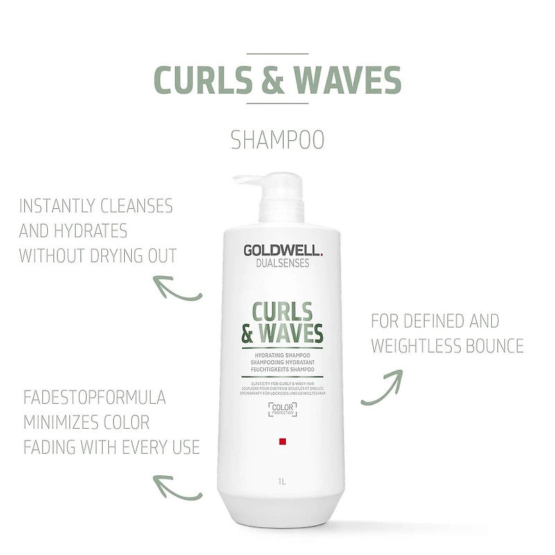 Goldwell Dualsenses Curls & Waves Hydrating Shampoo 33.8 oz.