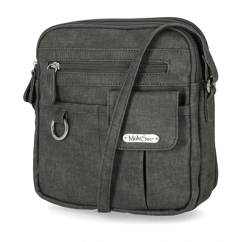 Multi Sac North/South Zip Around Crossbody Bag