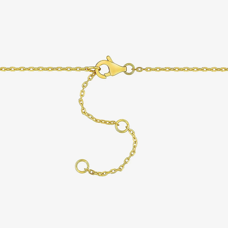 Womens Lab Created Red Ruby 18K Gold Over Silver Beaded Bracelet