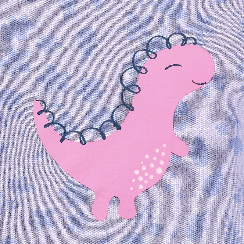The Peanutshell Dino Baby Girls 3-pc. Animal Sleep and Play