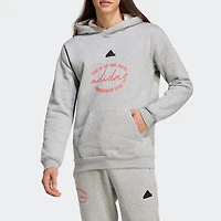 adidas Mens Long Sleeve Fleece Active Hoodie