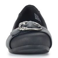Baretraps Milady Womens Round Closed Toe Slip-On Shoe