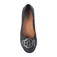 Baretraps Milady Womens Round Closed Toe Slip-On Shoe