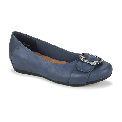 Baretraps Milady Womens Round Closed Toe Slip-On Shoe