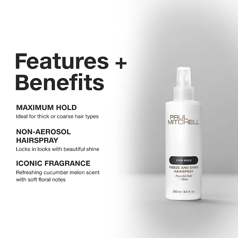 Paul Mitchell Freeze & Shine Hair Spray oz