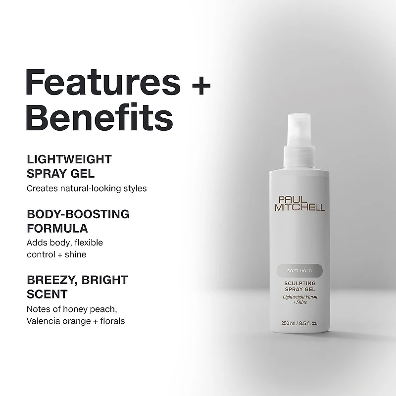 Paul Mitchell Soft Sculpting Spray Hair Gel 8.5 oz.