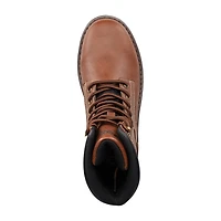 NEVADOS Mens Rodney Slip Resistant Flat Heel Work Boots
