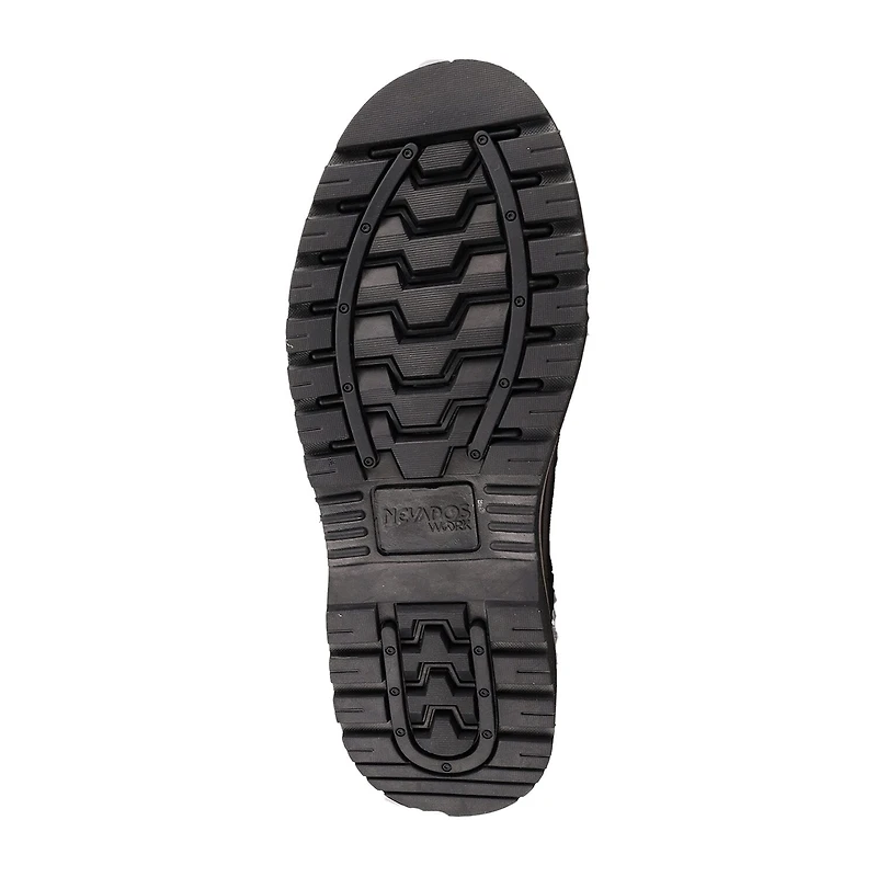 NEVADOS Mens Foreman Slip Resistant Flat Heel Work Boots