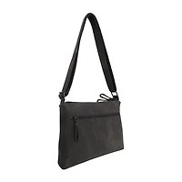 Bueno of California North South Zip Washed Crossbody Bag