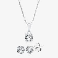 ( G/SI1-SI2 ) 2 CT. T.W. Lab-Grown Diamond Sterling Silver or 14K Gold over  2-pc. Jewelry Set