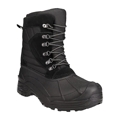 Weatherproof Mens Badger Waterproof Flat Heel Winter Boots