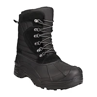 Weatherproof Mens Badger Waterproof Flat Heel Winter Boots