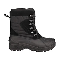 Weatherproof Mens Badger Waterproof Flat Heel Winter Boots